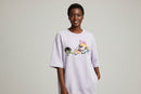 Lilac Powerpuff Oversized Printed T Shirt Lilac Medium-1