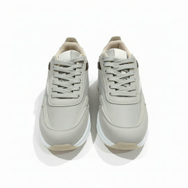 Grey Material Block Sneaker - 0