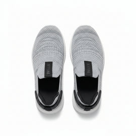 Grey Knitted Slip On Mid Grey - 0
