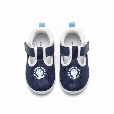 Navy Strap Sneaker Navy - 0