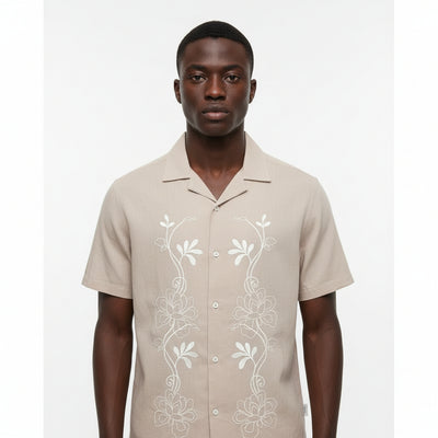 White Mens Casual Shirt