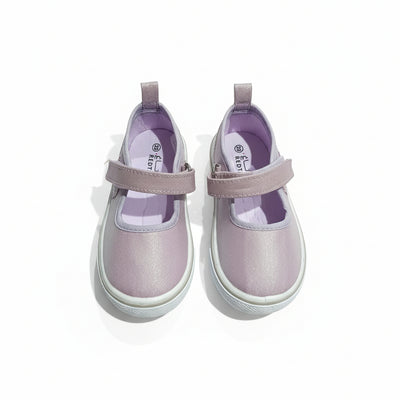 Lilac Velcro Strap Sneaker Lilac S19