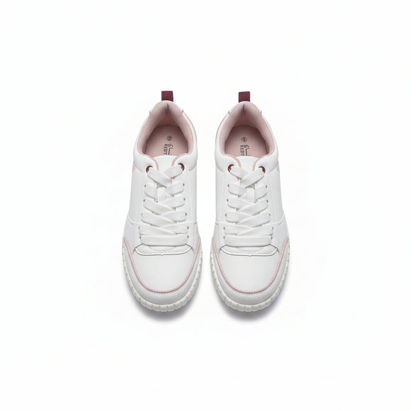 White Printed Sneaker White REDTAG