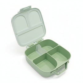 Green Lion Print Bento Lunch Bo - 0