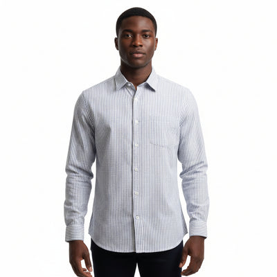 Blue Mens Casual Shirt
