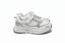 White Velcro Strap Trainer White S25-1
