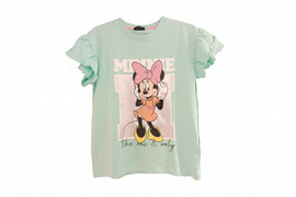 Sage Minnie Graphic T Shirt  Green 2 3 Years