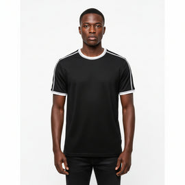 Black Jacquard T Shirt REDTAG