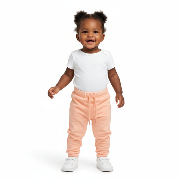 Ivory All Over Print Active Pants    Solid Peach Active Pants Assorted REDTAG