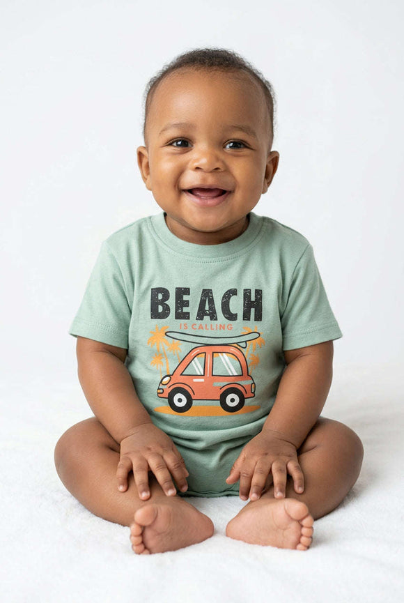 Sage Car Tshirt Green Nawao.com