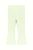 Sage Flared Trousers Green Nawao.com
