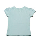 Sage Flower Placement Print T Shirt Nawao.com