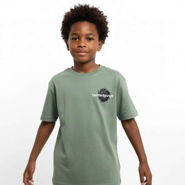 Sage Greem Twisted Grunge Over Size T Shirt Green Nawao.com