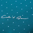 Sage Green Aop Polo Shirt With Chest Logo Green Nawao.com