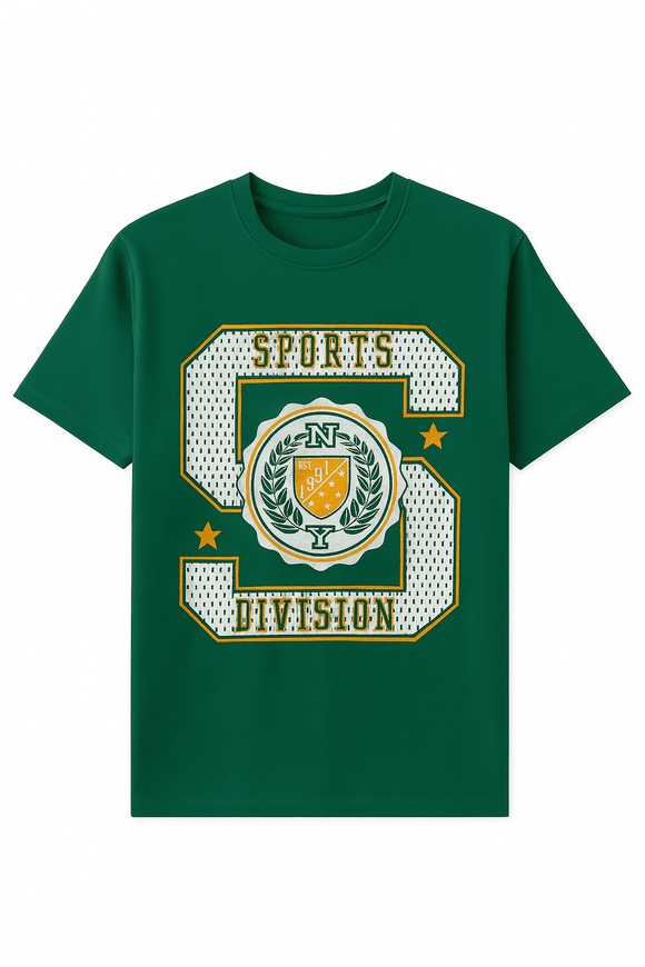 Sage Green Graphic T Shirt Nawao.com