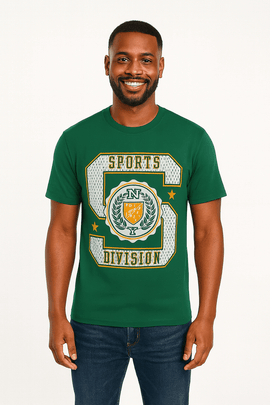 Sage Green Graphic T Shirt Nawao.com