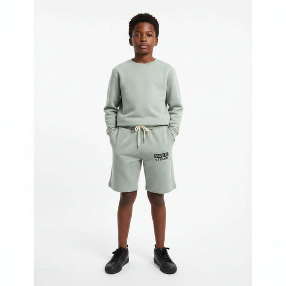Sage Green Modal Active Short Green Nawao.com