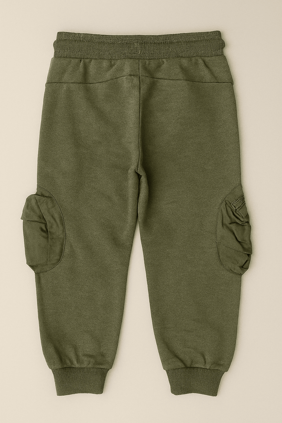 Sage Green Nylon Zip Cargo Pocket Track Pant Green Nawao.com