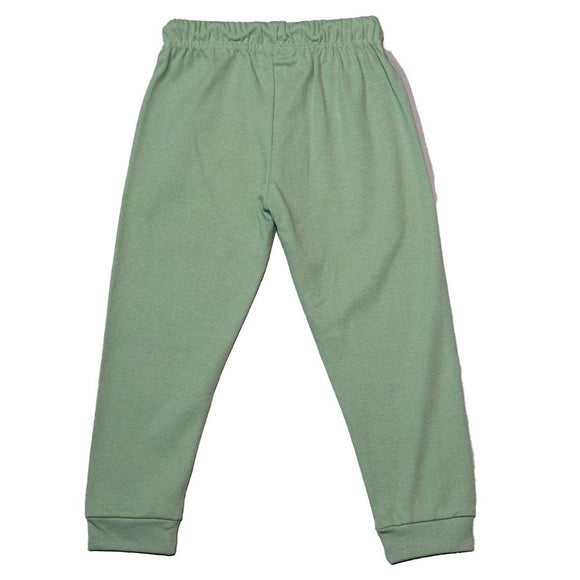 Sage Green Short Tee And Long Pyjama Set Nawao.com