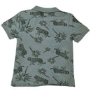 Sage Green Skate Aop Polo Green 6 7 Years Nawao.com