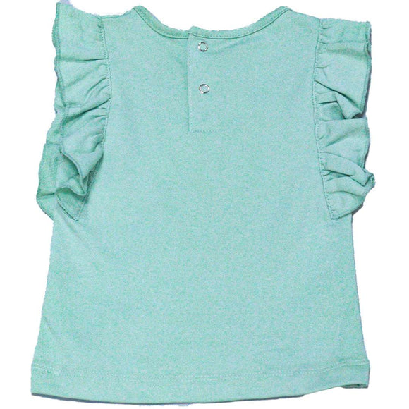 Sage Mini Mouse Print T Shirt Nawao.com