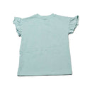 Sage Minnie Placement Print T Shirt Nawao.com