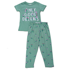 Sage Placement Print Pj Sets Green Nawao.com