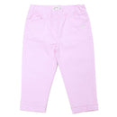 Sage Pull On Joggers With Flower Print Green Nawao.com