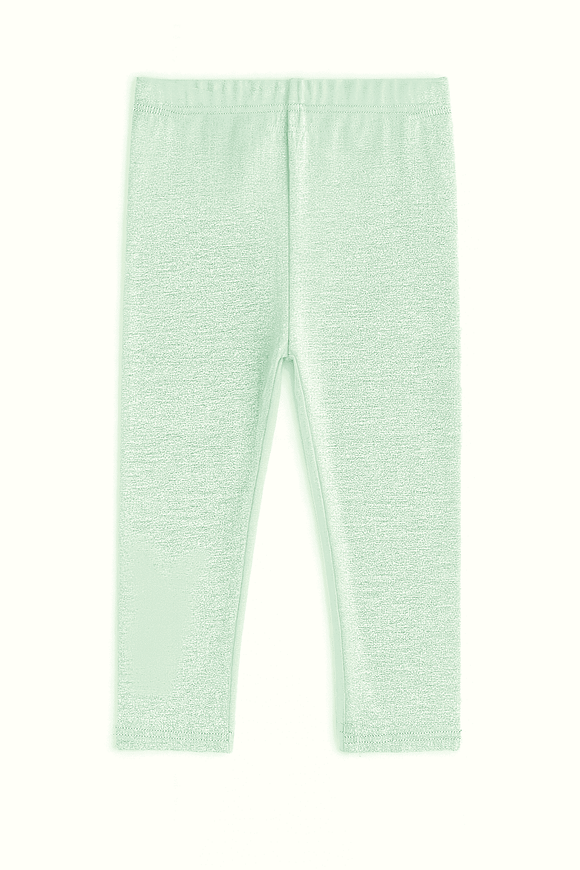 Sage Solid Leggings Green Nawao.com