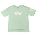 Sage With Back Print Tops Green Nawao.com
