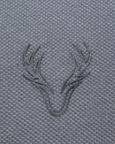 Salte Grey Standup Color Polo Shirt With Chest Logo Nawao.com