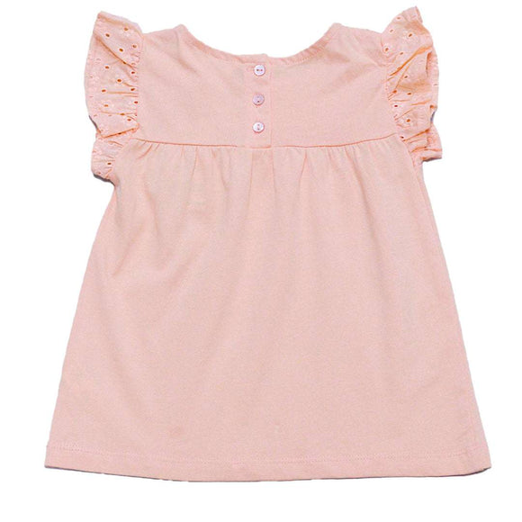 Schiffili Jersey Top Pale Pink Nawao.com