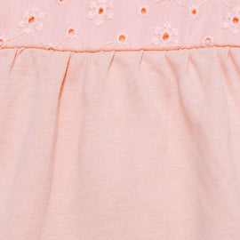 Schiffili Jersey Top Pale Pink Nawao.com