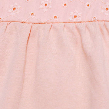 Schiffili Jersey Top Pale Pink Nawao.com