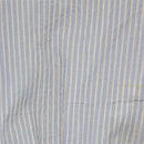 Seersucker Yarn Dyed With Frills Blouse Blue Nawao.com