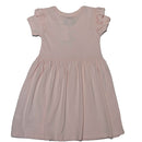 Short Sleeve Single Jersey Dress With Frills Mint Nawao.com