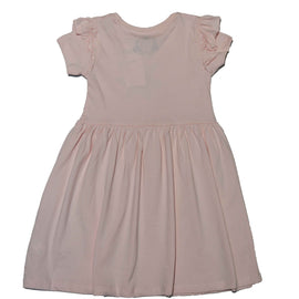 Short Sleeve Single Jersey Dress With Frills Mint Nawao.com