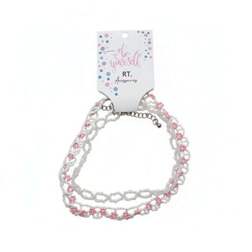 Silver Embellished Choker Nawao.com