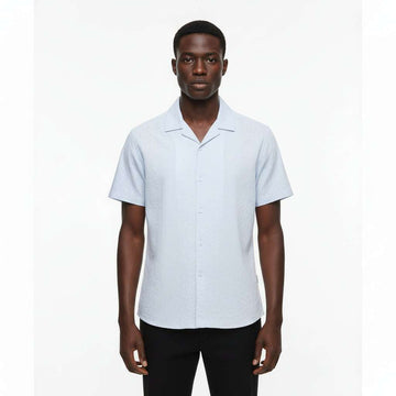 Sky Blue Casual Shirt Nawao.com