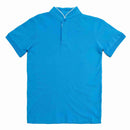 Sky Blue Collar Polo Nawao.com
