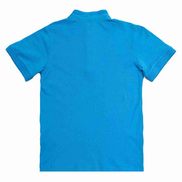 Sky Blue Collar Polo Nawao.com