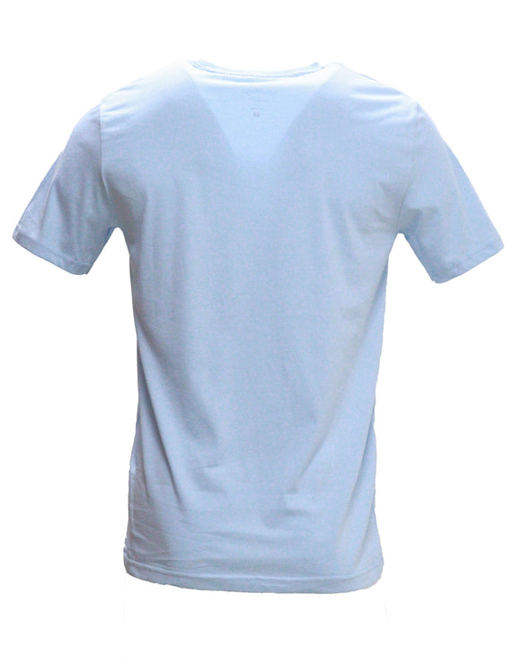 Sky Blue Graphic T-Shirts Nawao.com