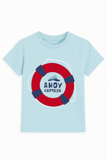 Sky Blue Life Guard Tshirt Nawao.com