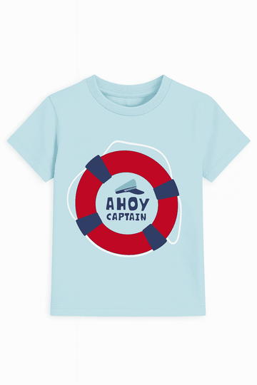 Sky Blue Life Guard Tshirt Nawao.com
