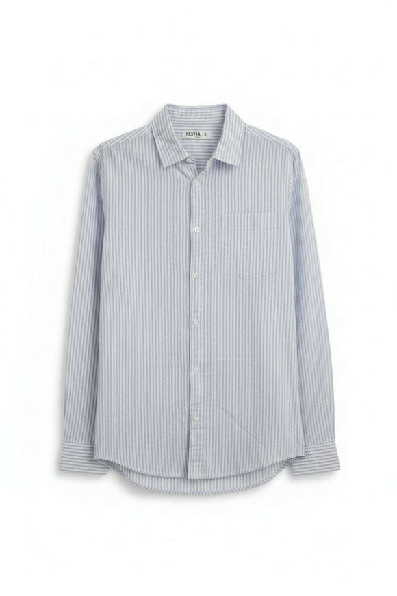 Sky Blue Mens Casual Shirt Sky Blue Nawao.com