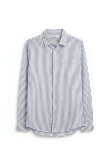 Sky Blue Mens Casual Shirt Sky Blue Nawao.com