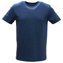 Slate Grey Crew Neck T Shirt Dark Grey Nawao.com