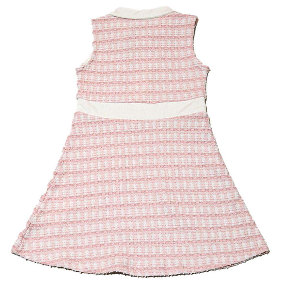 Slevless Dress With Front Zipper Nawao.com