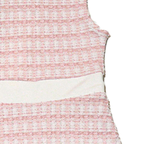 Slevless Dress With Front Zipper Nawao.com