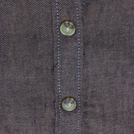 Solid Beige Double Pocket Flannel Check Shirt Nawao.com
